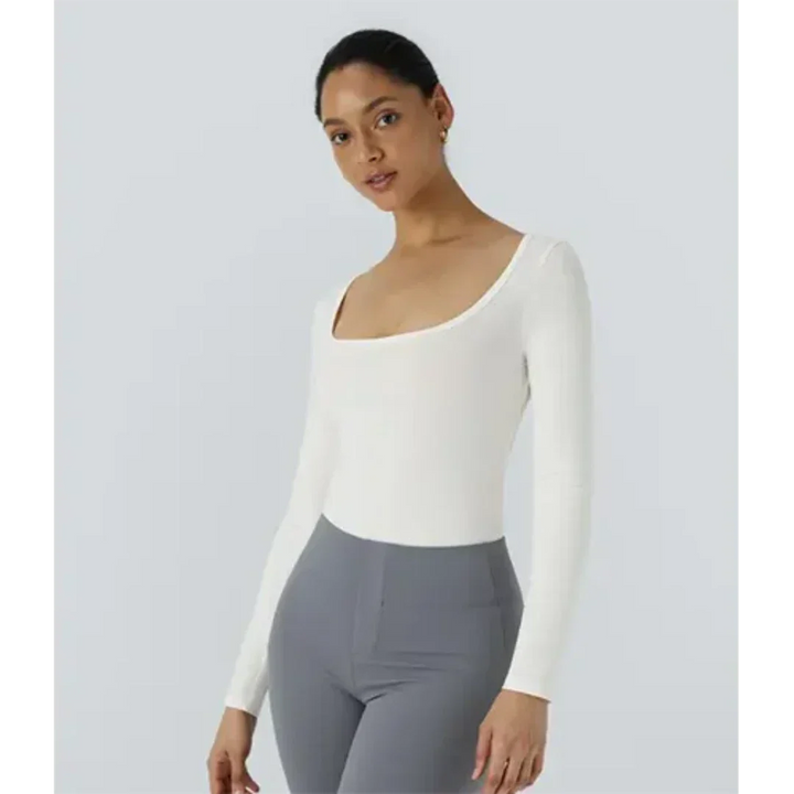 Dorianes | Bodysuit Élégant Manches Longues