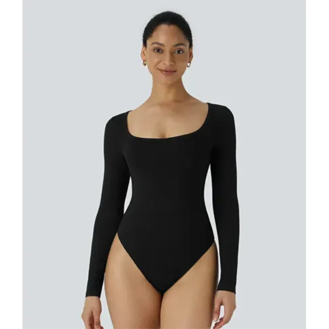 Dorianes | Bodysuit Élégant Manches Longues