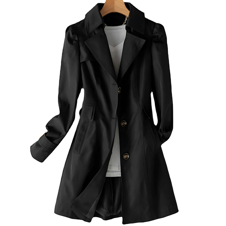 Trench classique Apolline pour femme, présentation du coloris