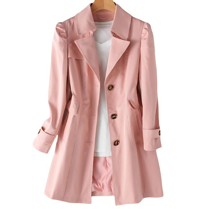 Trench classique Apolline pour femme, vue de face