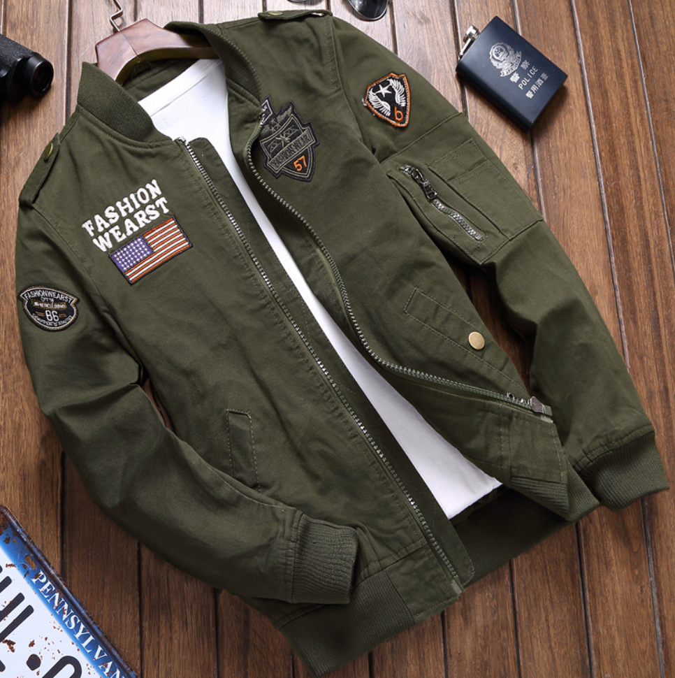 Damiano - Veste Militaire Homme Élégante