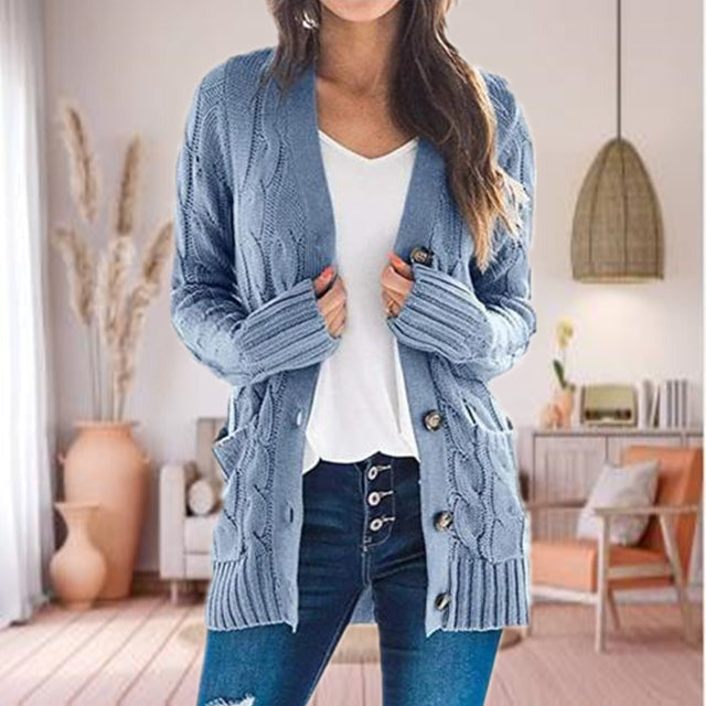 Charelle | Gilet Tricoté Casual Femme