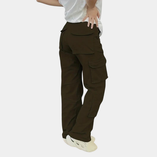 Gaille - Pantalon Cargo Taille Haute