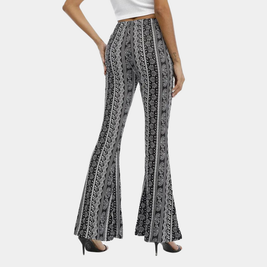 Flanette - Pantalon Évasé Chic Élégant