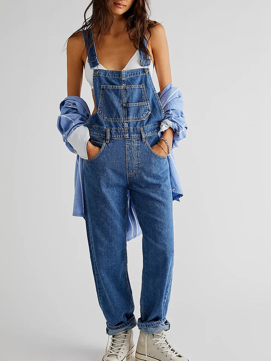 Eva | Salopette en Denim