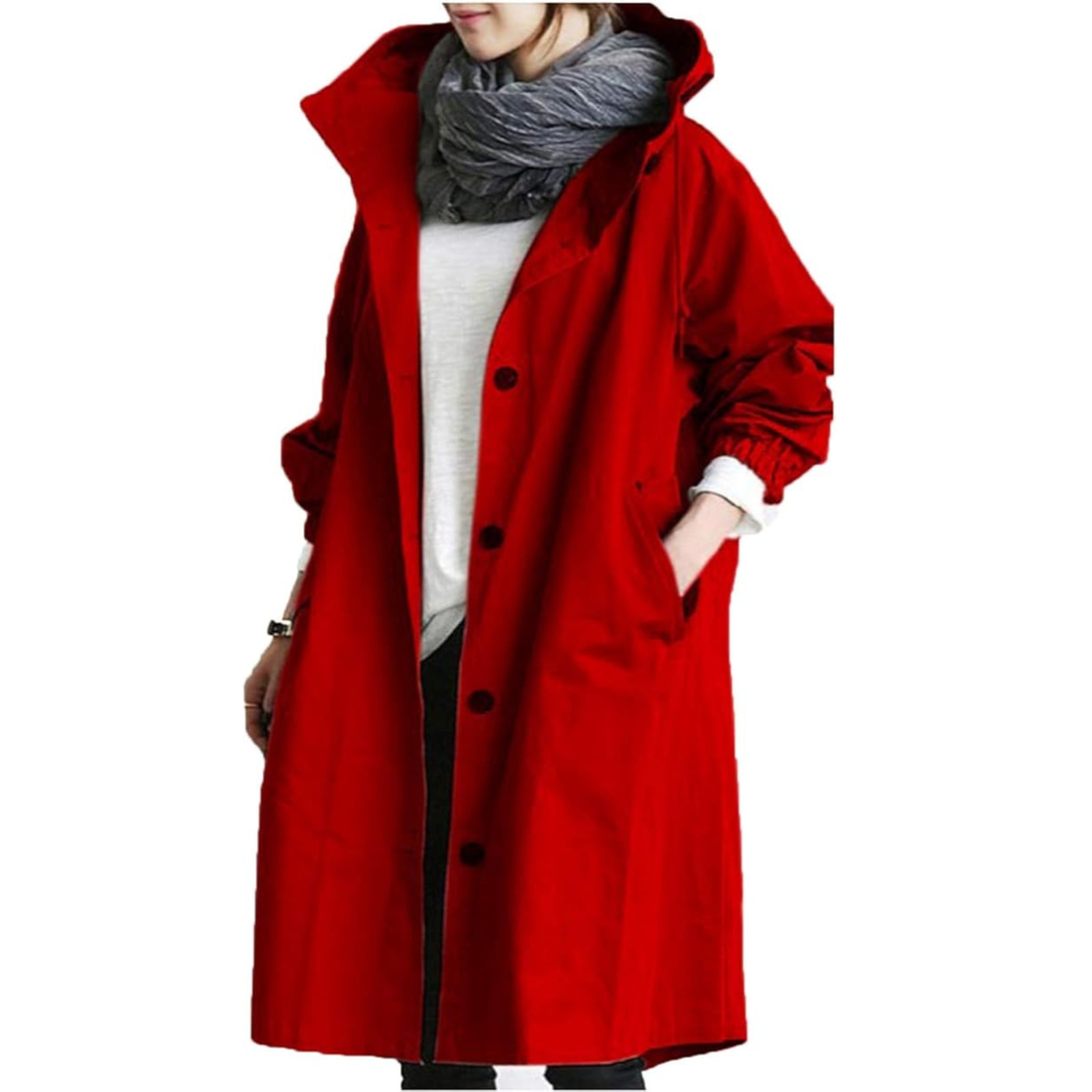 Elyna | Trench-coat femme coupe-vent et imperméable | Élégant