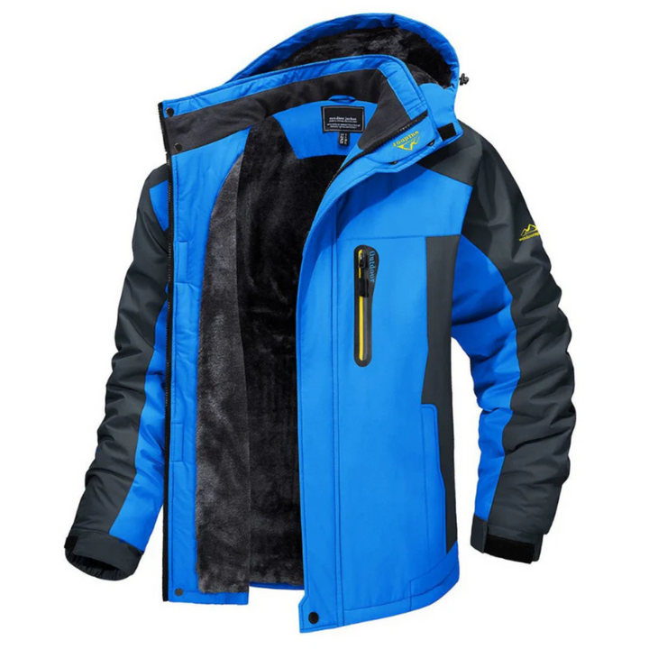 Veste imperméable Fabien pour homme, coupe-vent moderne adaptée aux tenues mi-saison polyvalentes.