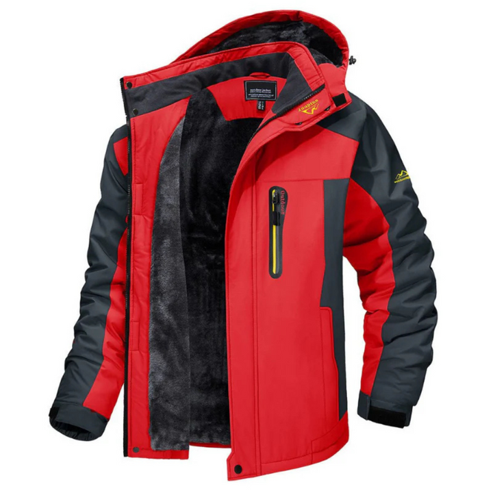 Veste imperméable Fabien pour homme, coupe-vent moderne adaptée aux tenues mi-saison polyvalentes.