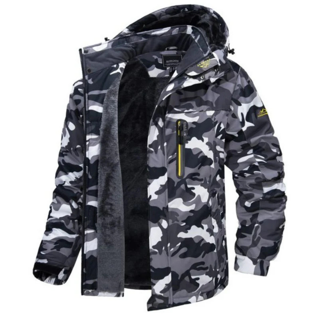 Veste imperméable Fabien pour homme, coupe-vent moderne adaptée aux tenues mi-saison polyvalentes.