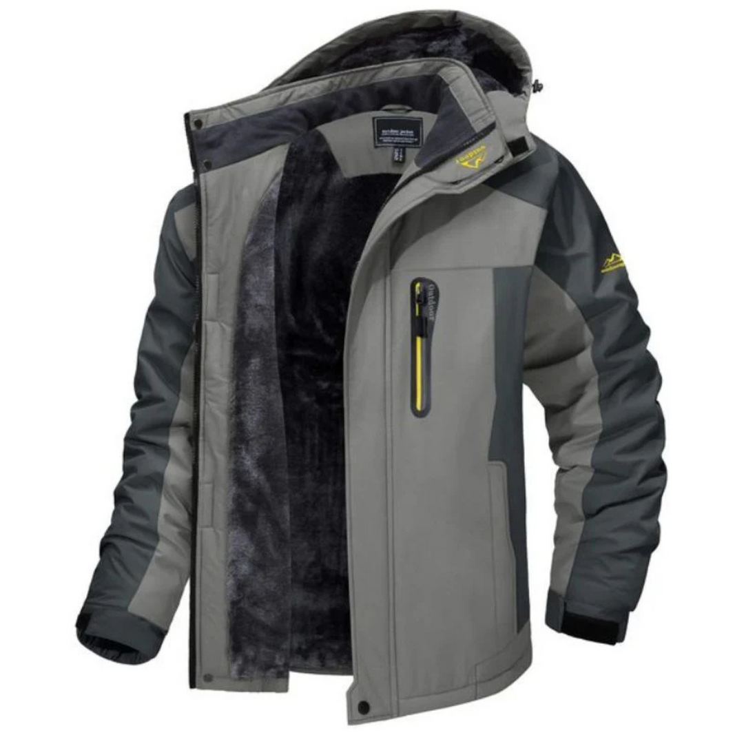 Veste imperméable Fabien pour homme, coupe-vent moderne adaptée aux tenues mi-saison polyvalentes.