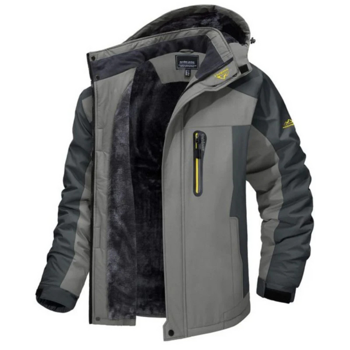 Veste imperméable Fabien pour homme, coupe-vent moderne adaptée aux tenues mi-saison polyvalentes.