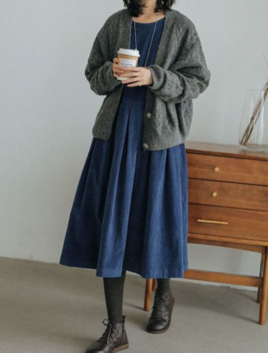 Élise | Robe en velours français raffiné
