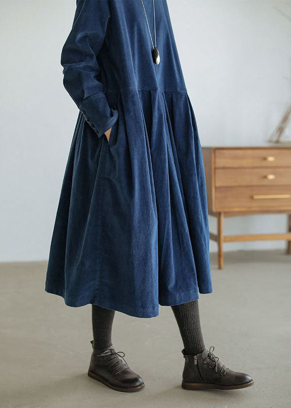 Élise | Robe en velours français raffiné