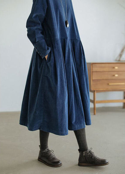 Élise | Robe en velours français raffiné