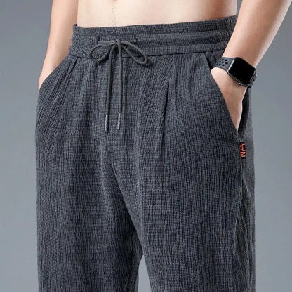 Giovanni - Pantalon Lin Chic Décontracté