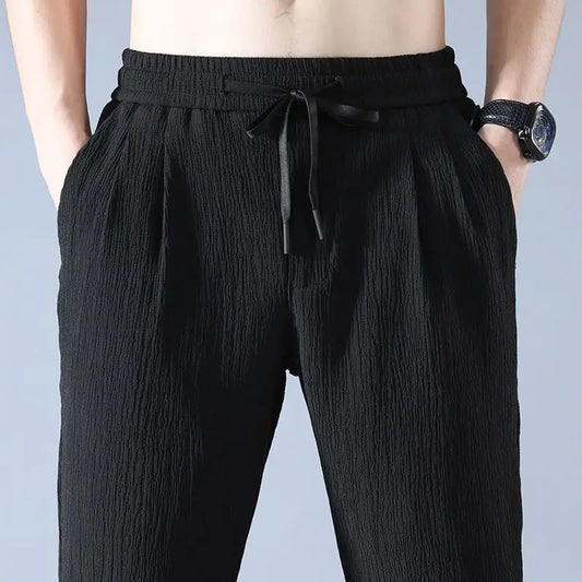 Giovanni - Pantalon Lin Chic Décontracté