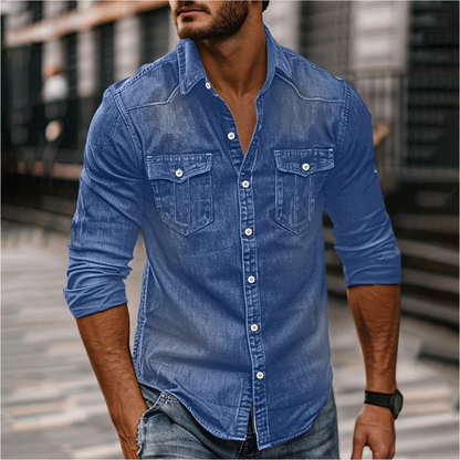 Hommes Chemise Décontractée | Manches Longues