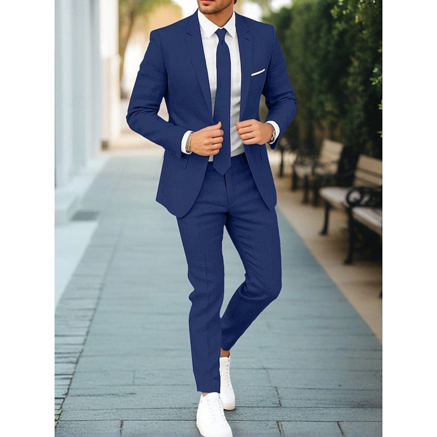 Hommes Costume Décontracté | Ensemble 2 Pièces