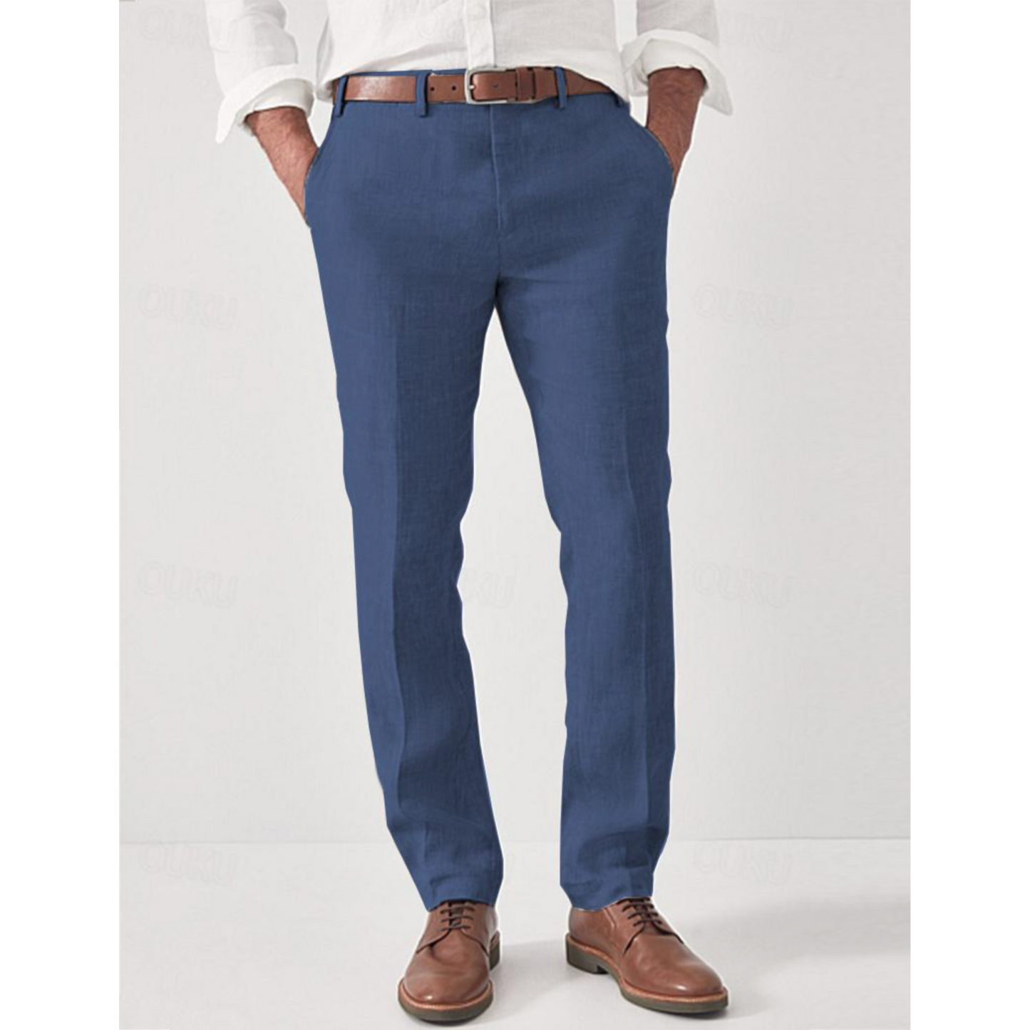 Hommes Pantalon Élégant | Coupe Classique