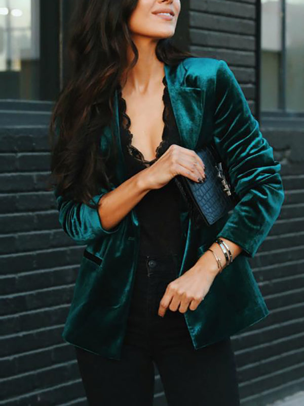 Esmarelda | Blazer Chic en Velours