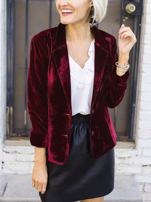 Esmarelda | Blazer Chic en Velours