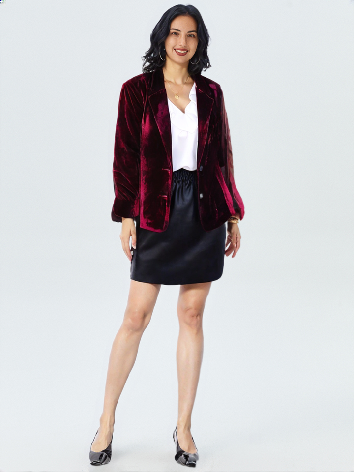 Esmarelda | Blazer Chic en Velours