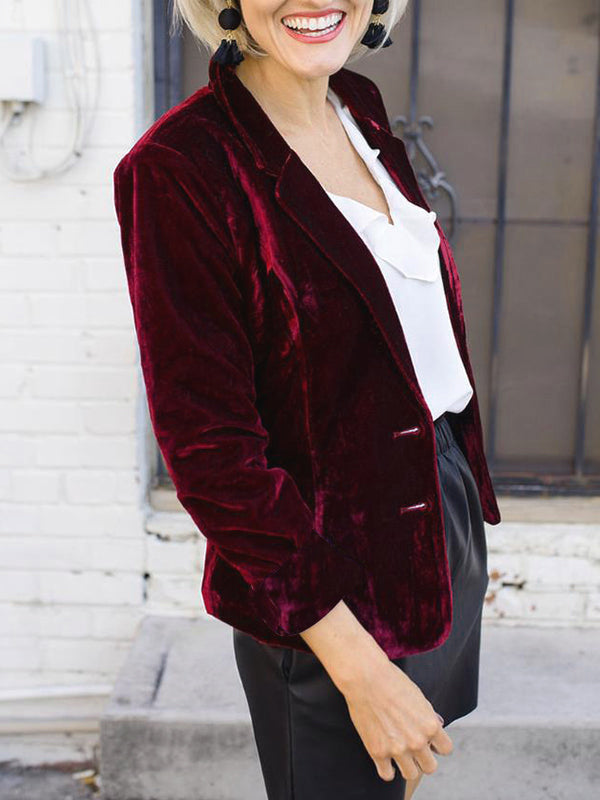 Esmarelda | Blazer Chic en Velours