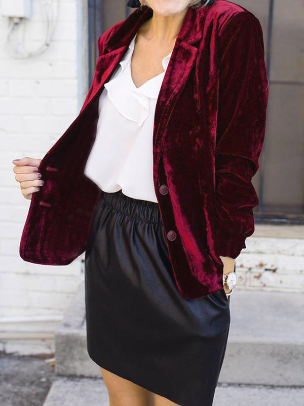 Esmarelda | Blazer Chic en Velours