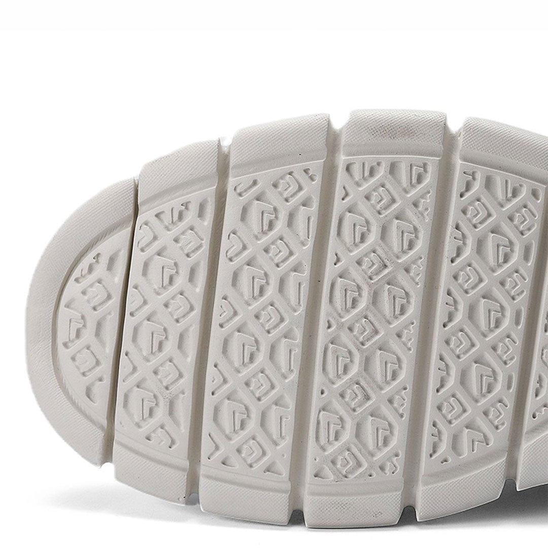 Semelle antidérapante des baskets Jean, baskets tendance pour hommes à lacets avec semelle blanche flexible offrant confort et adhérence optimale