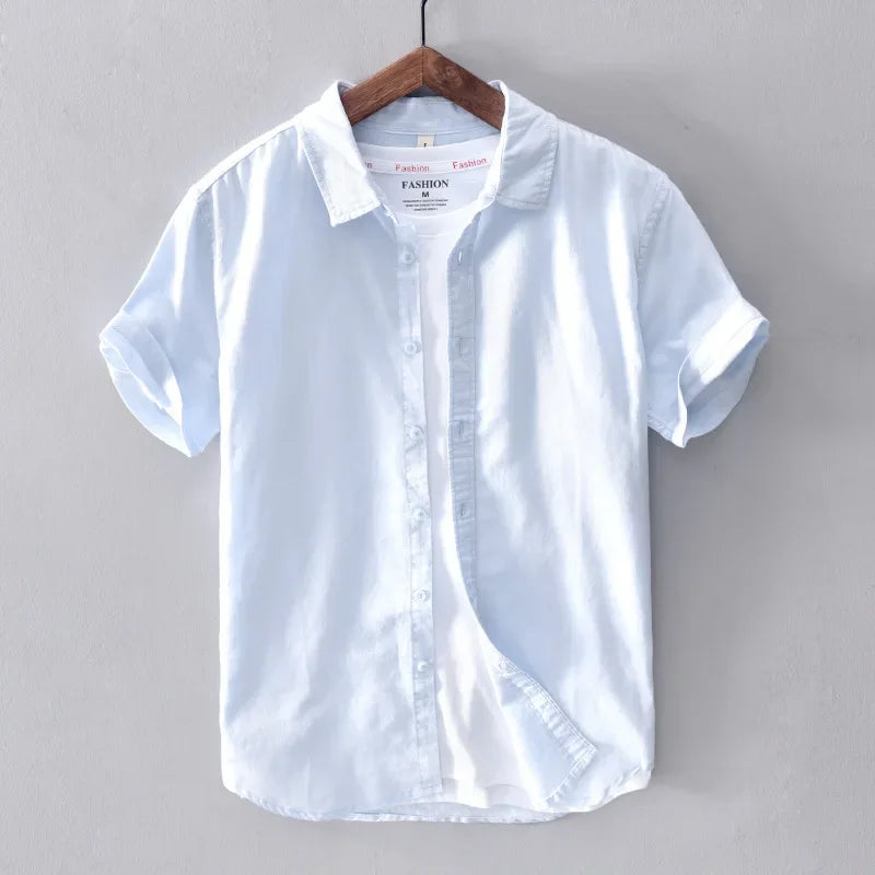 Gastone - Chemise Homme Lin Élégante