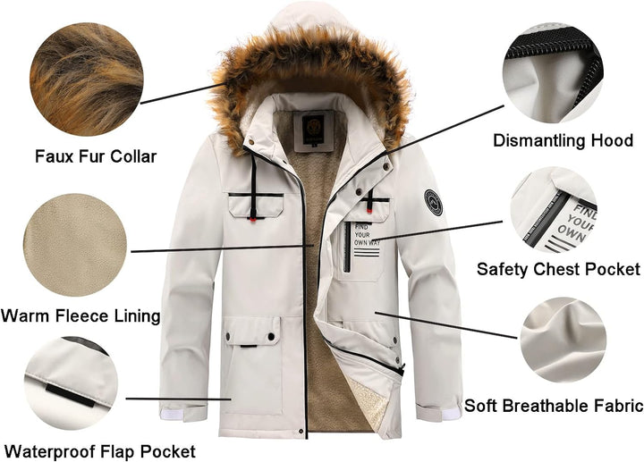 Baldoine | Parka Chaude Pour Hiver