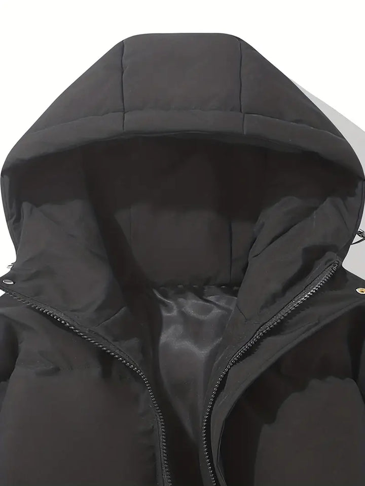 Parka d'hiver imperméable Marion pour femme, vue de côté