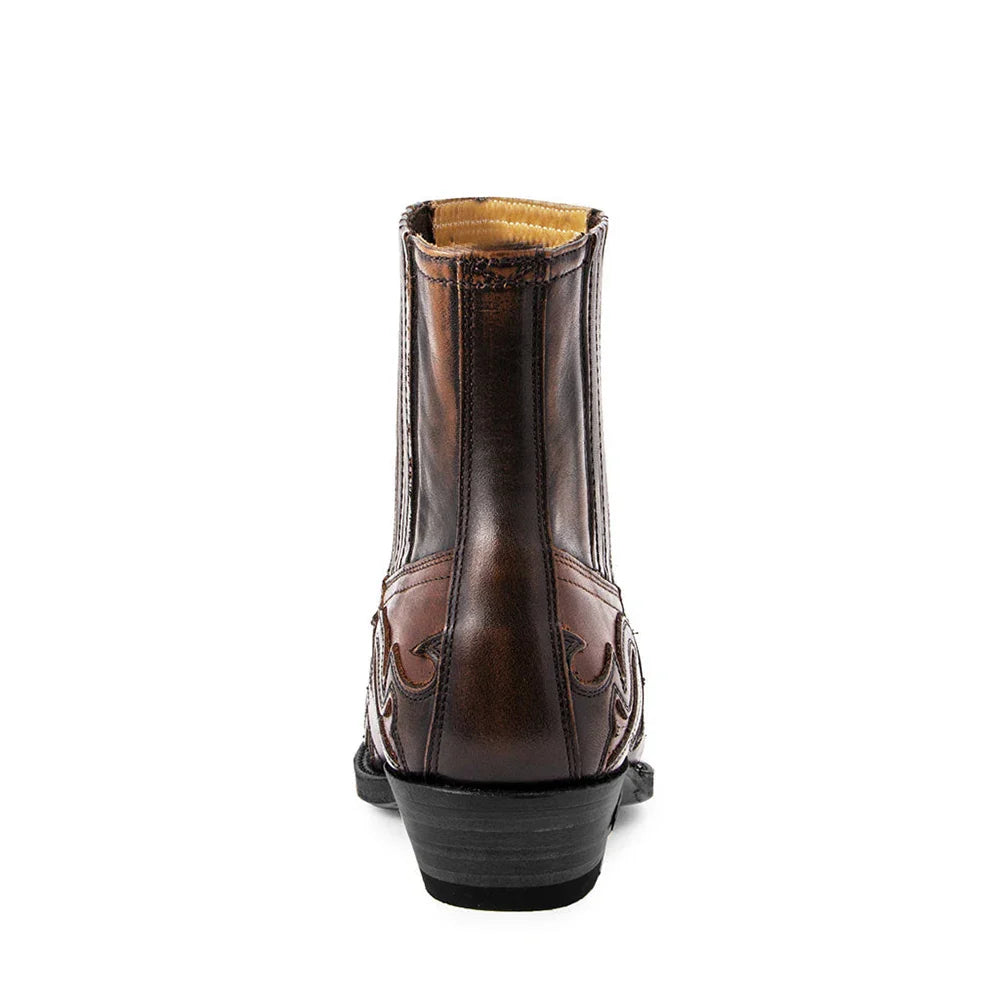 Fulberte | Bottes Western En Cuir