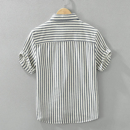 Dieter - Chemise Rayée Boutonnée Casual