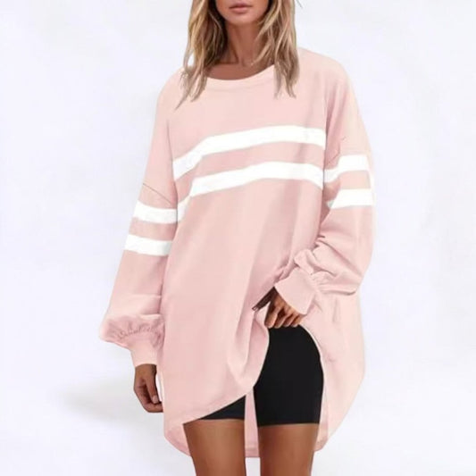 Davinia - Pull Oversized À Rayures