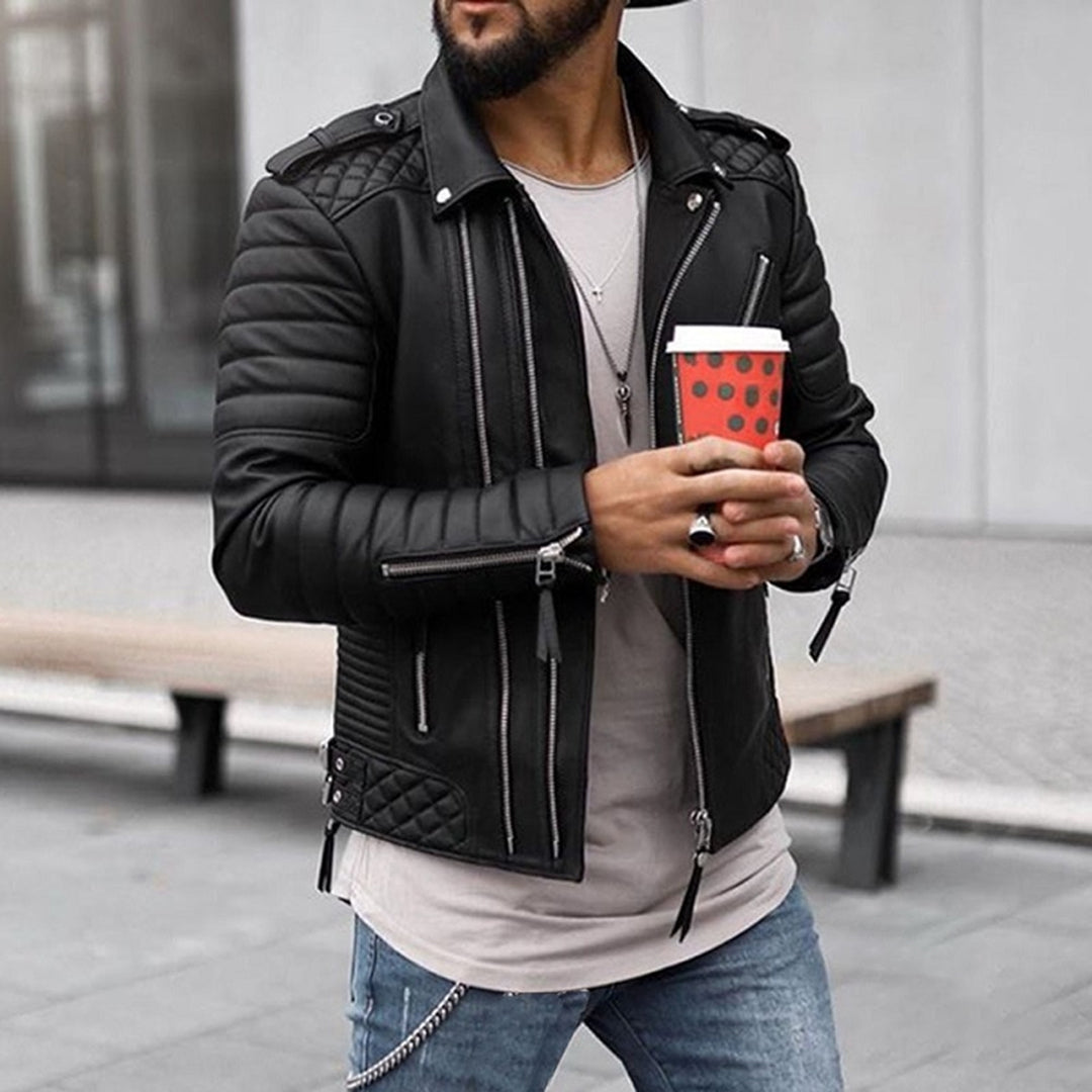 Cédrick | Blouson En Cuir Homme