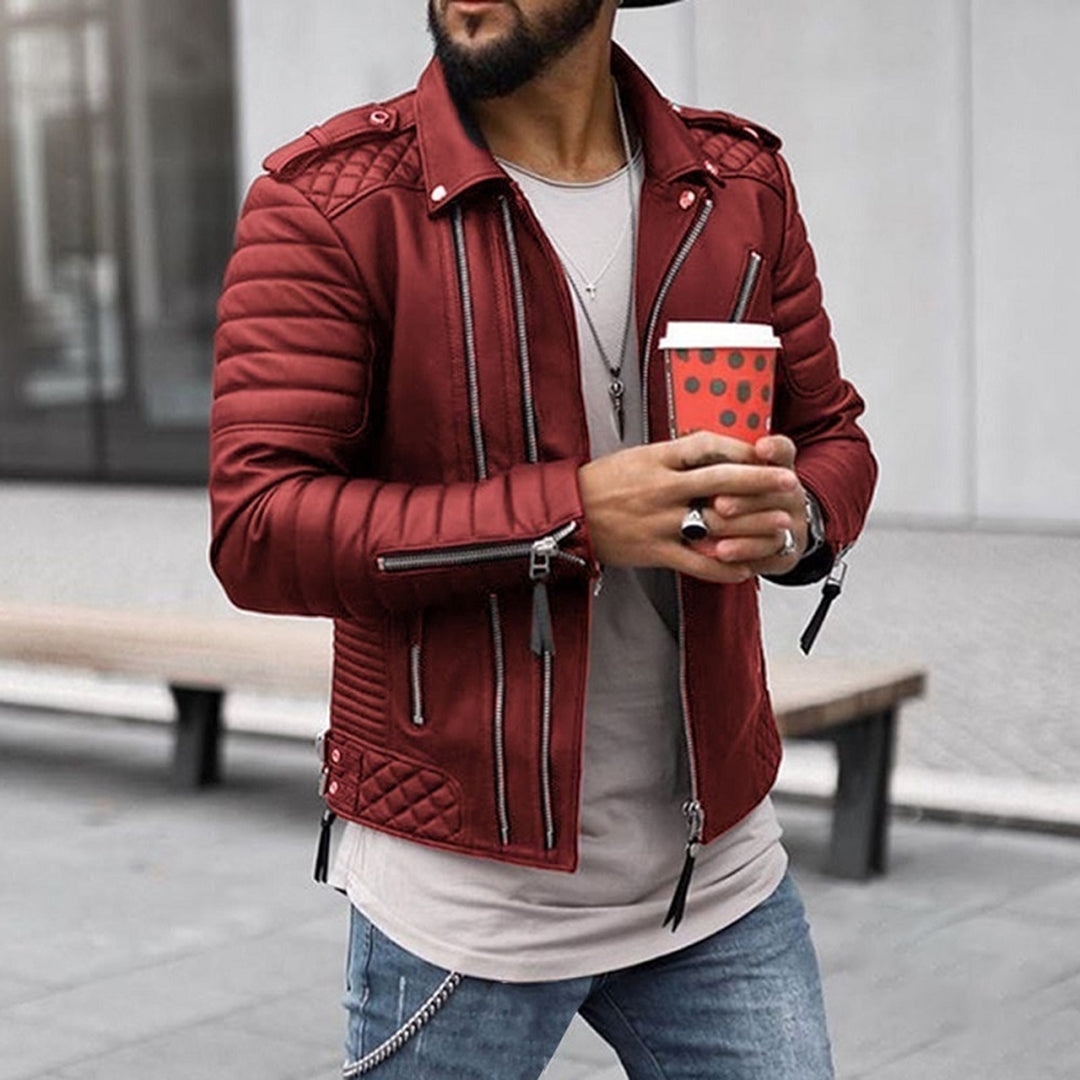 Cédrick | Blouson En Cuir Homme