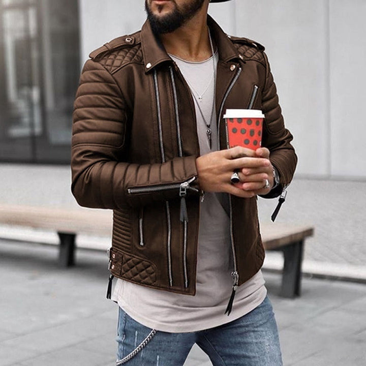 Cédrick | Blouson En Cuir Homme