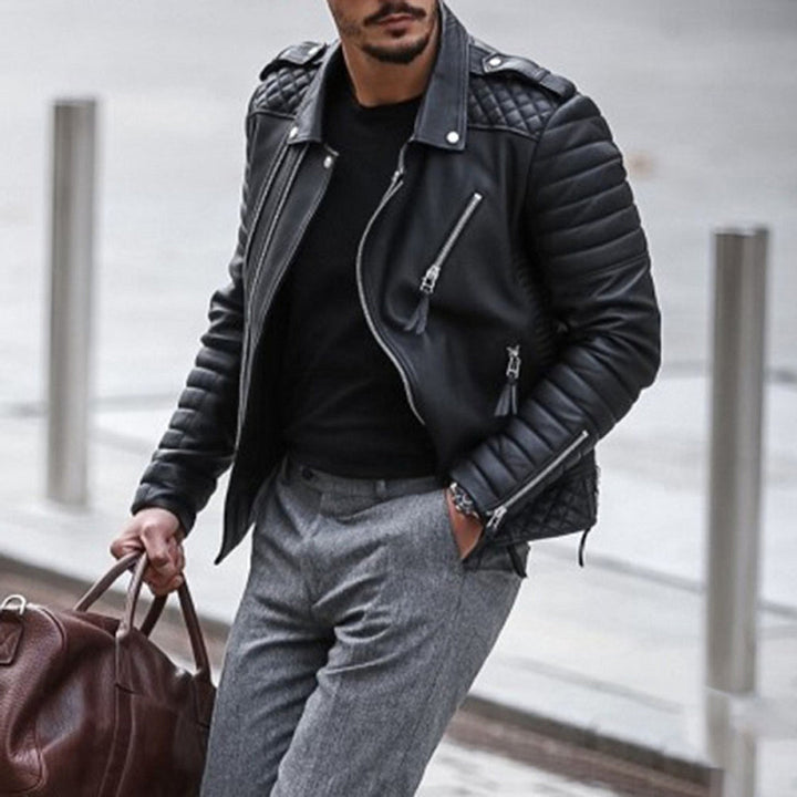 Cédrick | Blouson En Cuir Homme