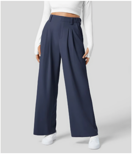 Dasha - Pantalon Élégant Coupe Large