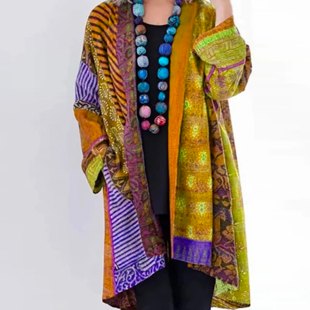 Cardigan Radley norvégien pour femme, motif distinctif adapté aux tenues hivernales cocooning.
