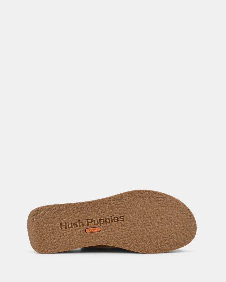 Vue de la semelle extérieure des sandales pour femmes, avec texture antidérapante et finition robuste. Conçue pour offrir stabilité et confort au quotidien, tout en conservant un style moderne.