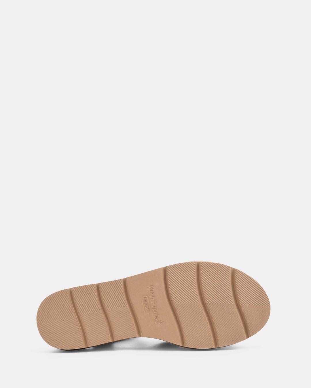 Vue de la semelle extérieure des sandales pour femmes, avec motif texturé antidérapant offrant adhérence et stabilité. Conçue pour un confort optimal au quotidien avec un style moderne et tendance.