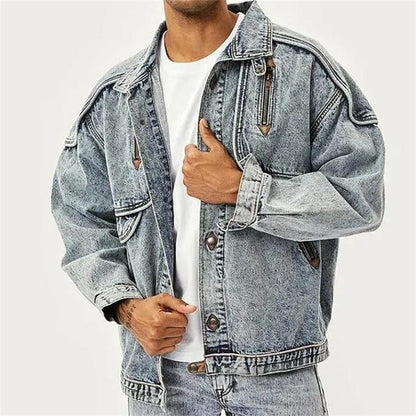 Donnel - Blouson Denim Homme Chic