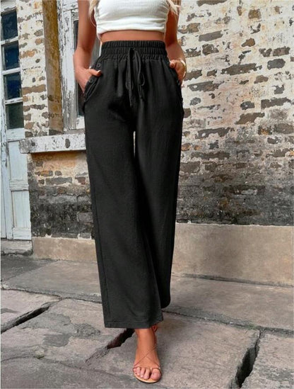 Séréna - Pantalon Large Décontracté