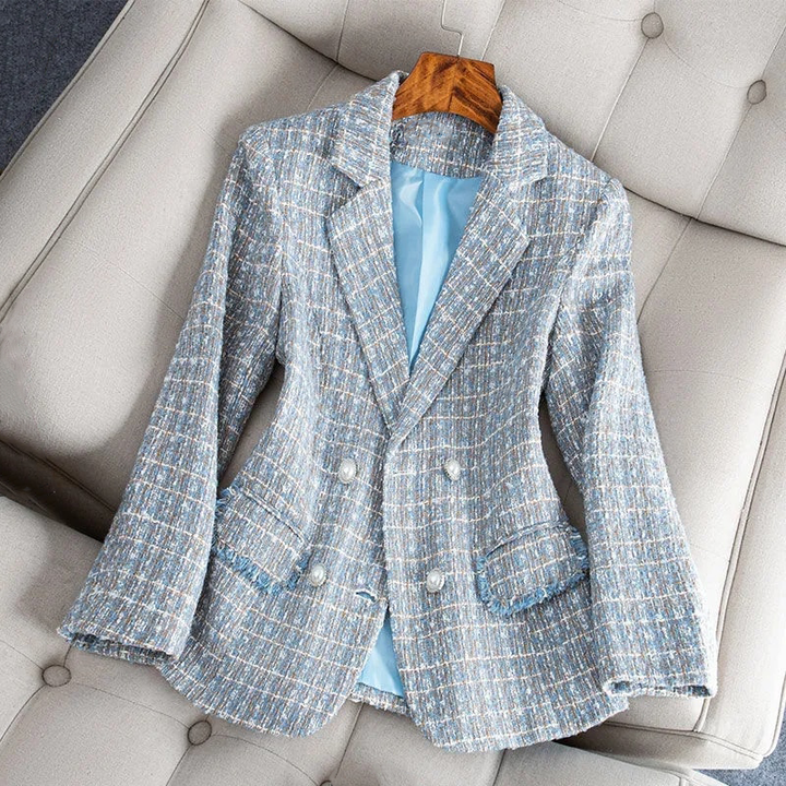 Bouchera | Blazer En Tweed Élégant