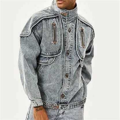 Donnel - Blouson Denim Homme Chic