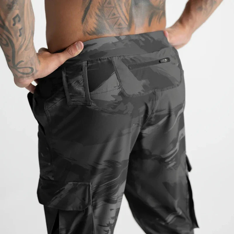 Fidelee - Pantalon Cargo Style Camouflage