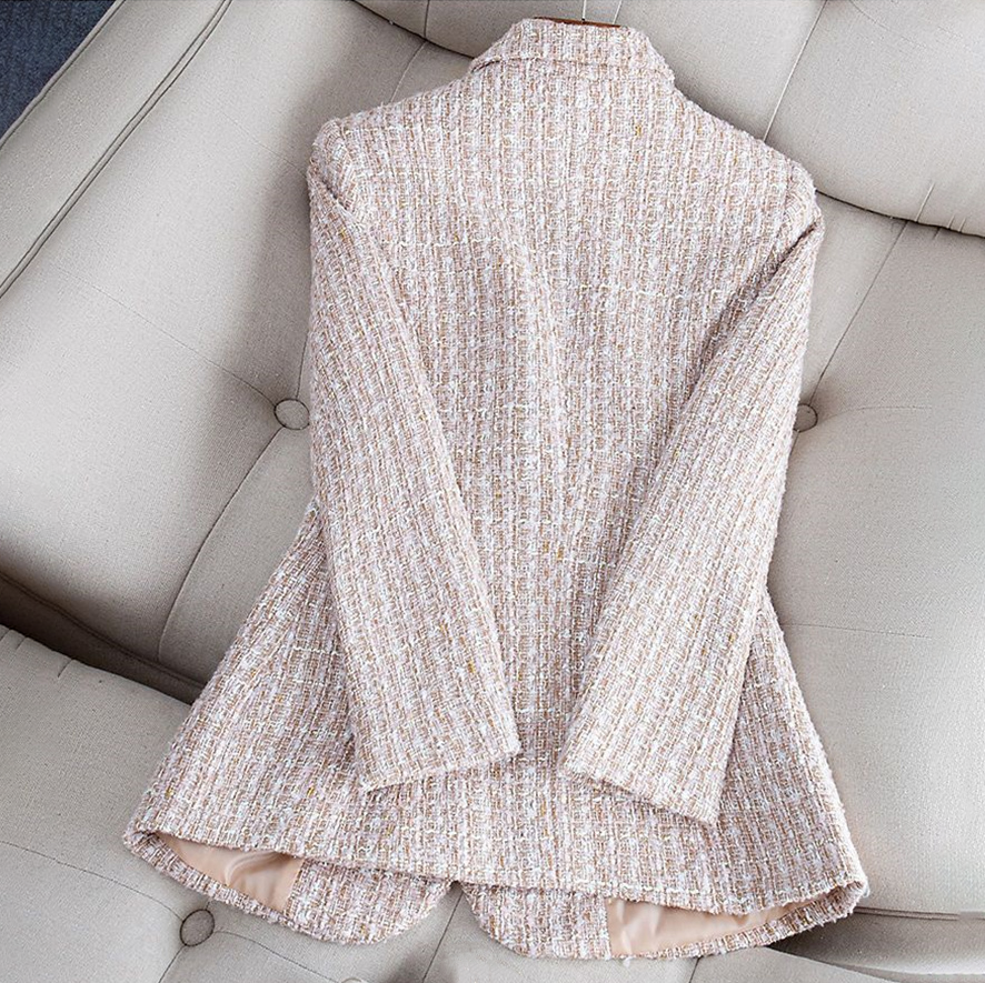 Bouchera | Blazer En Tweed Élégant