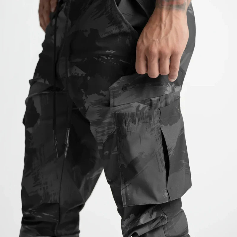 Fidelee - Pantalon Cargo Style Camouflage